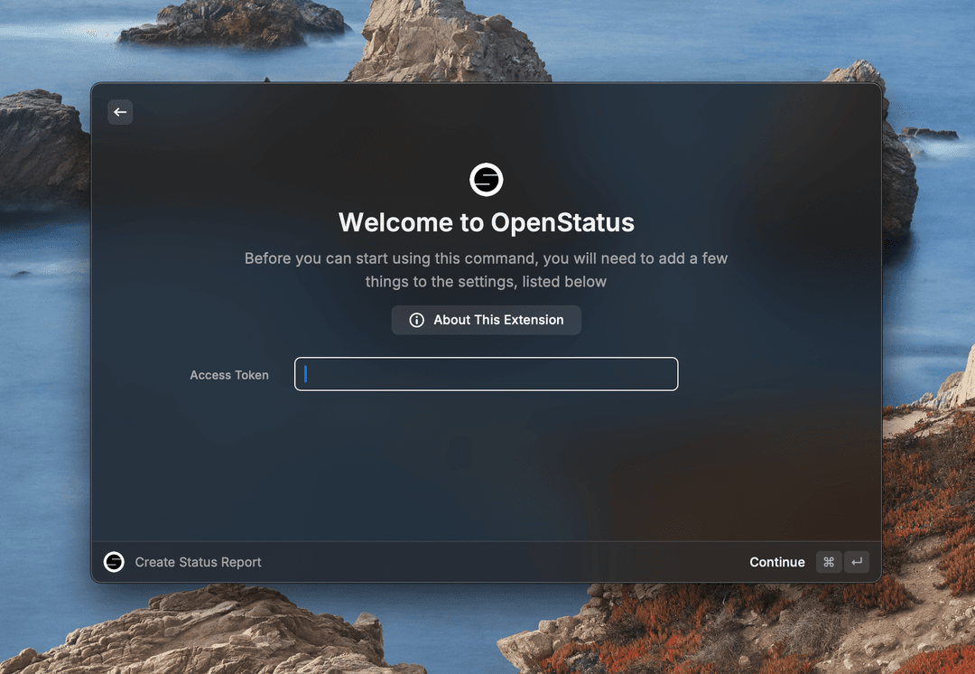 Openstatus x Raycast Integration